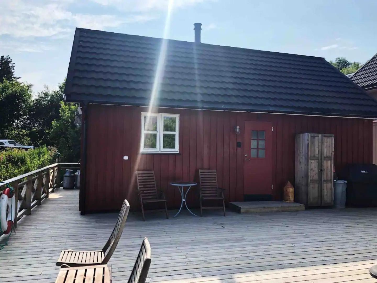 Nora'S Waterfront Cabin Сволвер Екстериор снимка